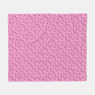 KiniArt Yorkie Girls Fleece Blanket