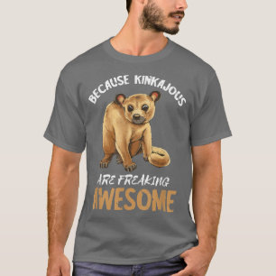 Kinkajou Awesome Wildlife Animal Honey Bear Night T-Shirt