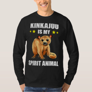 Kinkajou Spirit Animal Night Ape Honey Bear Kinkaj T-Shirt
