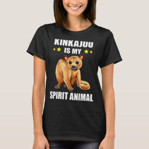 Kinkajou Spirit Animal Night Ape Honey Bear Kinkaj T-Shirt