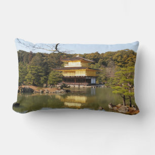 Kinkaku-ji 金閣寺 Temple of the Golden Pavilion Lumbar Pillow