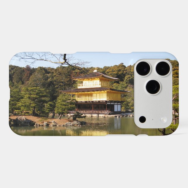 Kinkaku-ji 金 閣 Temple 寺 du Pavillon d'Or (Verso (Horizontal))