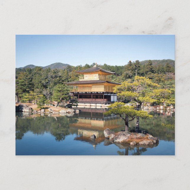 Kinkaku-ji of Kyoto Postcard (Front)