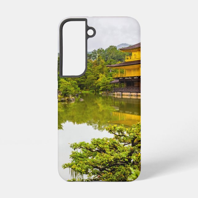 Kinkaku-ji Or Golden Pavilion And Pond, Kyoto Samsung Galaxy S22 Case (Back)