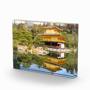 Kinkaku-ji Temple("Temple of the Golden Pavilion") Photo Block