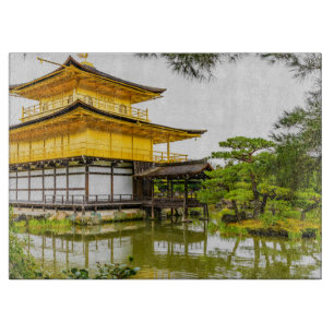 Kinkaku-ji, the golden pavilion, Kyoto Cutting Board