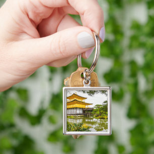 Kinkaku-ji, the golden pavilion, Kyoto Keychain