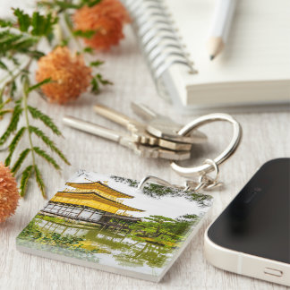 Kinkaku-ji, the golden pavilion, Kyoto Keychain