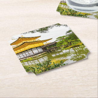 Kinkaku-ji, the golden pavilion, Kyoto Paper Coaster