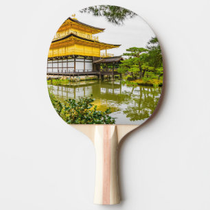 Kinkaku-ji, the golden pavilion, Kyoto Ping Pong Paddle