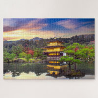 Kinkaku-ji Zen Temple Kyoto Japan Sunset Travel