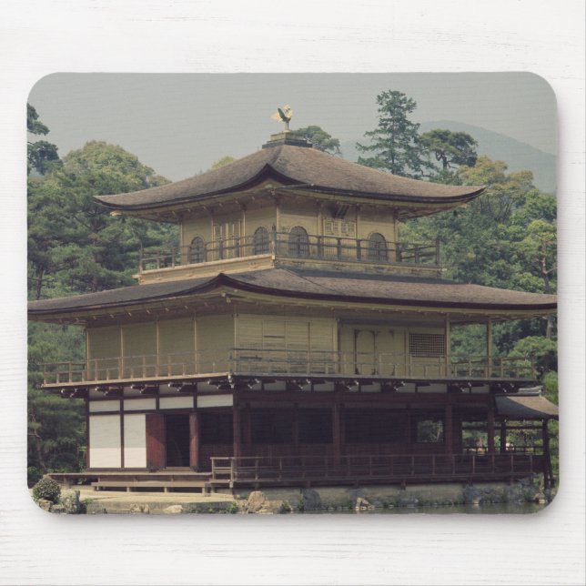 Kinkaku temple  dedicated to the memory mouse pad (Front)