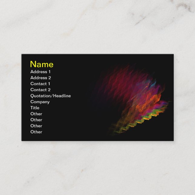 Kinky Business Card (Front)