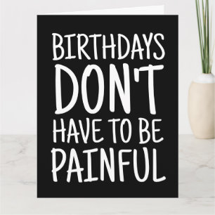 KINKY D/s CARTES D'ANNIVERSAIRE POUR FEMME ELLE
