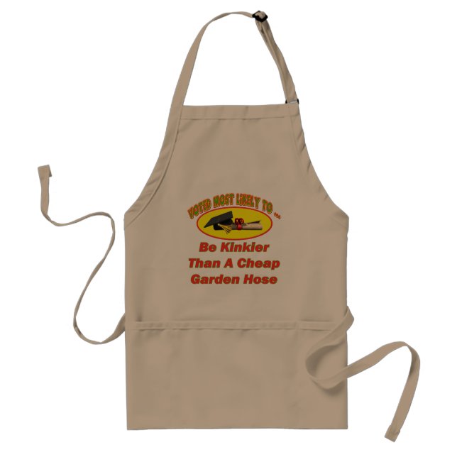 Kinky Garden Hose Standard Apron (Front)