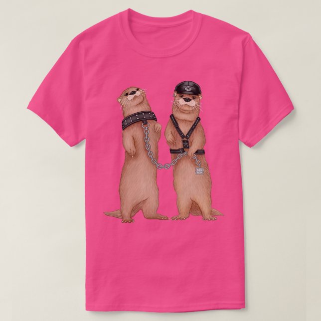 Kinky Otters Classic TShirt (Design Front)