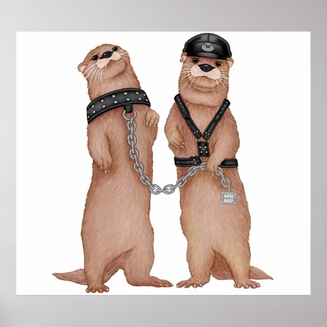 Kinky Otters Poster (Front)