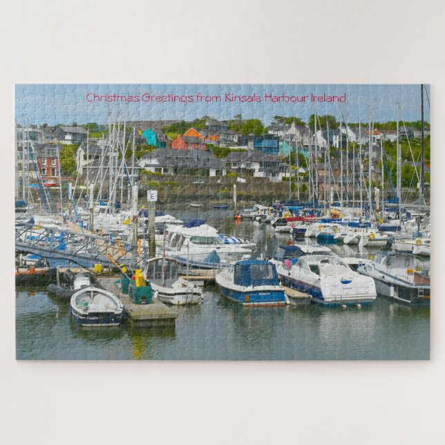 Kinsale Harbour Irlande Jigsaw Puzzle (Horizontal)