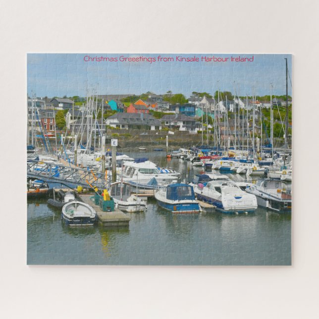 Kinsale Harbour Irlande Jigsaw Puzzle (Horizontal)