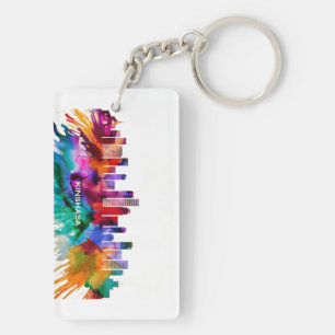 Kinshasa Skyline Keychain