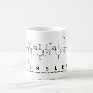 Kinslee peptide name mug