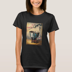Kintsugi Repair Pot Gold Japanese Culture Pottery T-Shirt