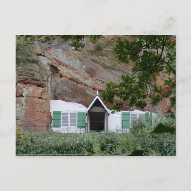 Kinver Edge Rock Houses Postcard (Front)