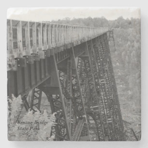Kinzua Bridge Skywalk Stone Coaster
