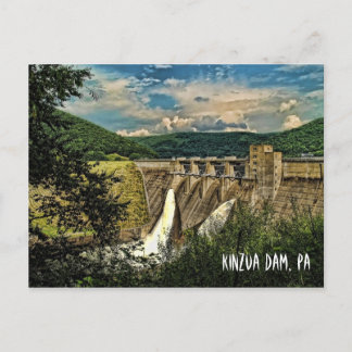 KINZUA DAM, PA POSTCARD