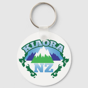 KIORA Kiwi New Zealand hello Keychain