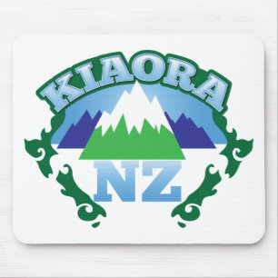 KIORA Kiwi New Zealand hello Mouse Pad