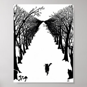 Kipling Cat Poster