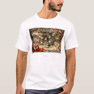 Kiralfy Brothers Enchantment Theatrical Poster T-Shirt