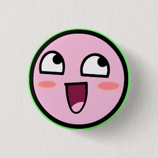 kirby awesome 1 inch round button