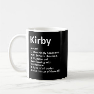 KIRBY Definition Personalized Name Funny Birthday  Coffee Mug