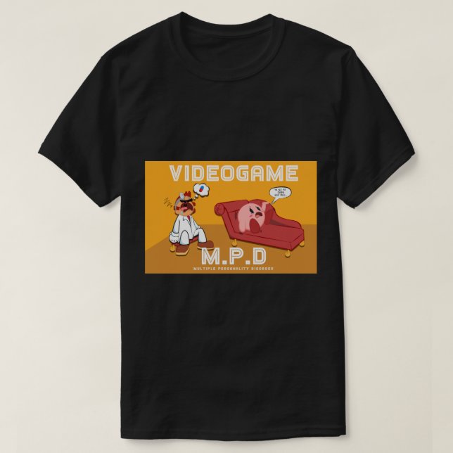 Kirby's Pschiatrist T-Shirt (Design Front)