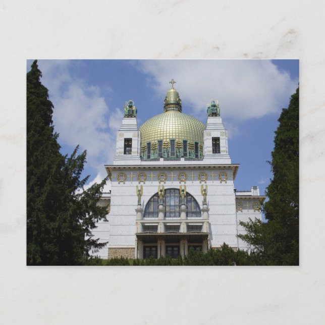 Kirche am Steinhof Postcard (Front)