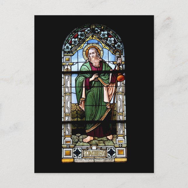 Kirchenfenster Postkarte Postcard (Front)