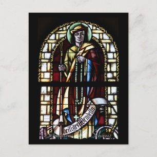 Kirchenfenster Postkarte Postcard