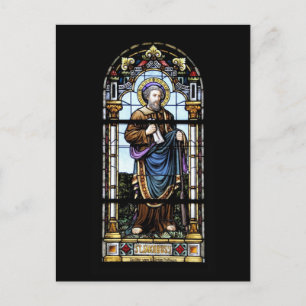 Kirchenfenster Postkarte Postcard