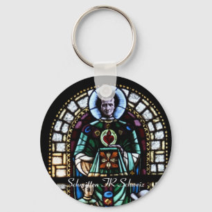 Kirchenfenster Schlüsselanhänger Keychain