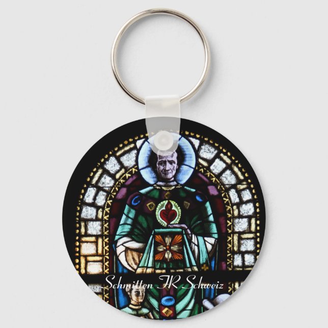 Kirchenfenster Schlüsselanhänger Keychain (Front)