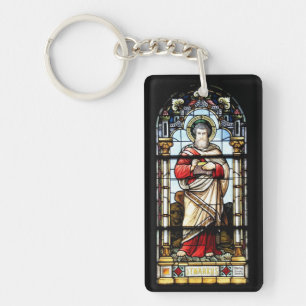 Kirchenfenster Schweiz Suisse / Schlüsselanhänger Keychain