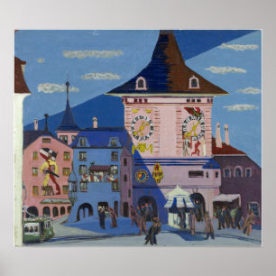 Kirchner - Bern With Belltower Poster