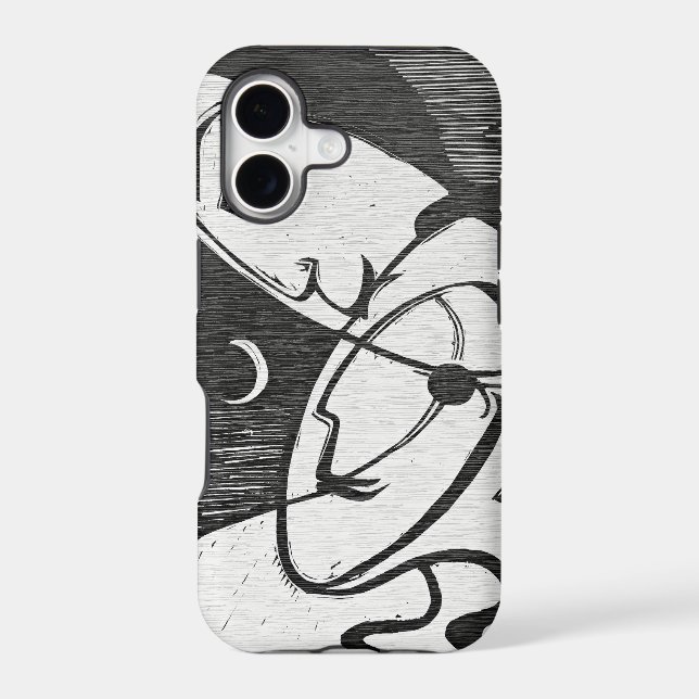 Kirchner Le Baiser - Étui pour iPhone d'art expres (Verso)