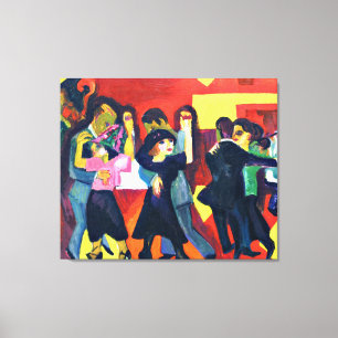 Kirchner - Tango Tea Canvas Print
