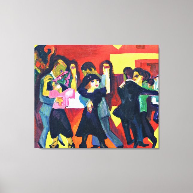 Kirchner - Tango Tea Canvas Print (Front)