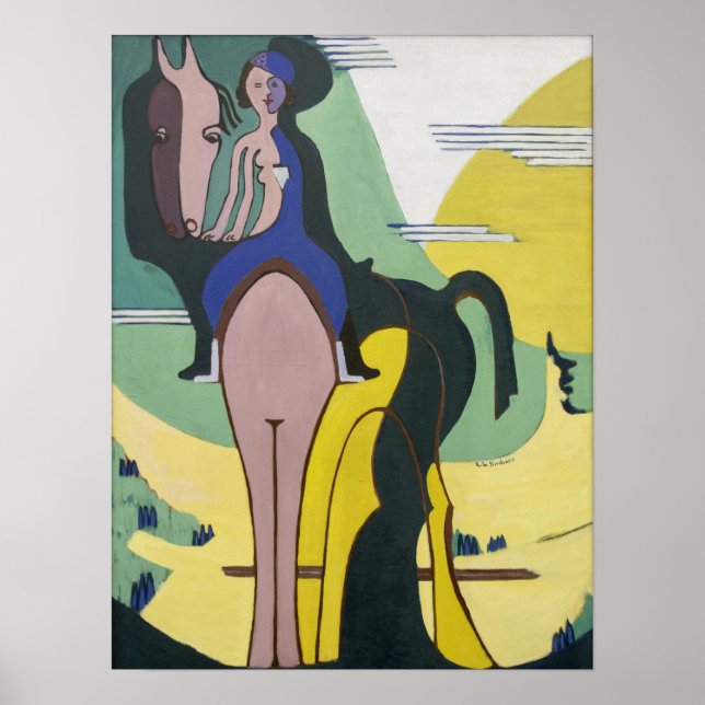 Kirchner - The Rider Poster (Front)