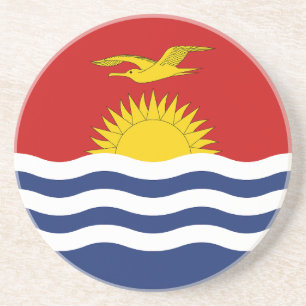 Kiribati Flag Coaster