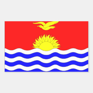 Kiribati Flag Sticker